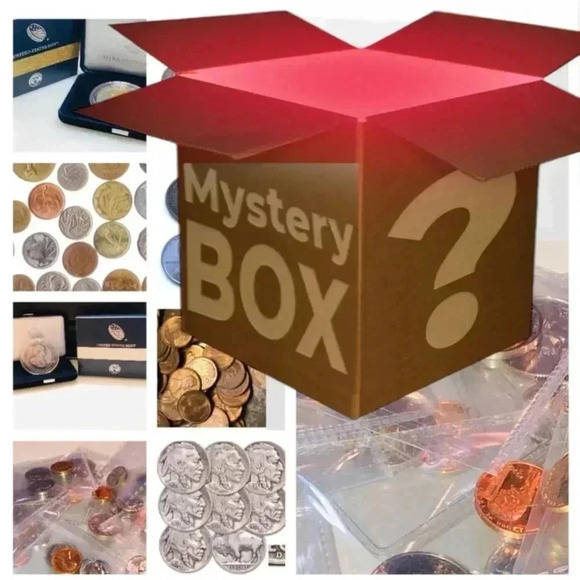 Mystery Coin Box-$100+ value - Picture 1 of 1